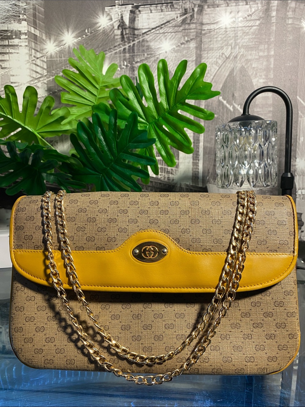 Authentic Rare Vintage Gucci Micro GG Bag